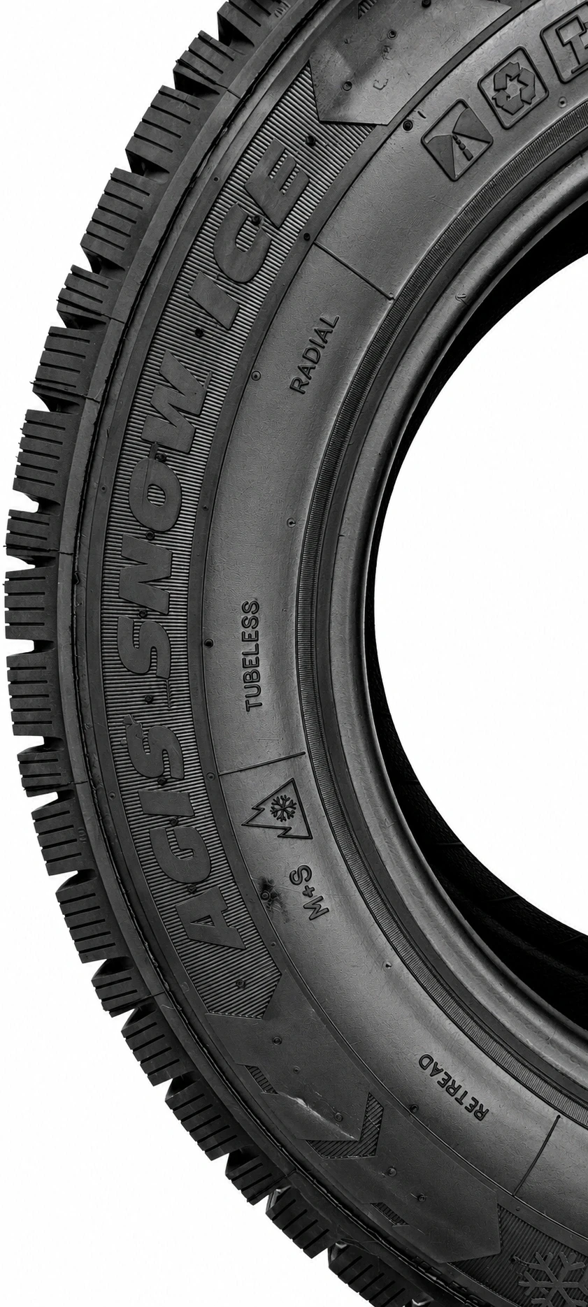 205/75R16C opona bieżnikowana RADBURG AGIS SNOW ICE 110/108R