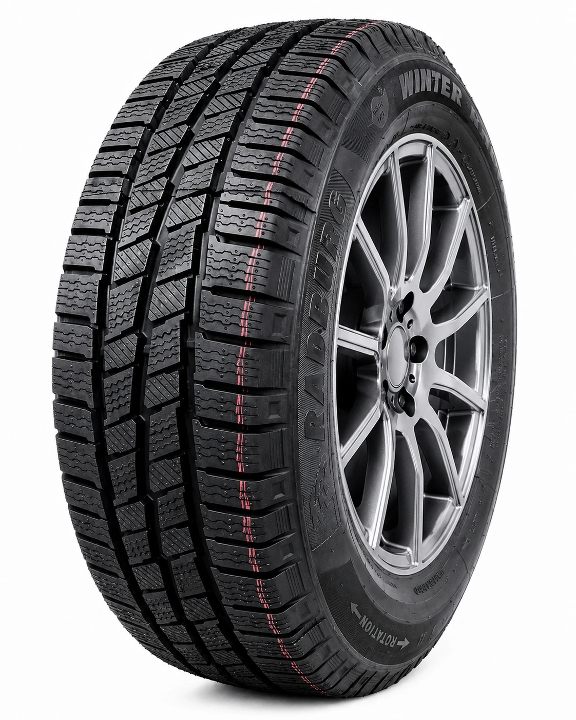 195/75R16C opona bieżnikowana RADBURG WINTER RADIAL W760 107/105R