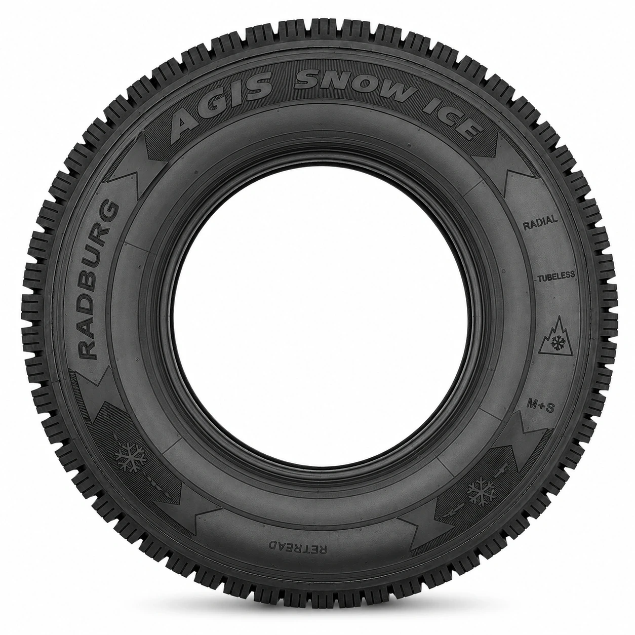 205/75R16C opona bieżnikowana RADBURG AGIS SNOW ICE 110/108R